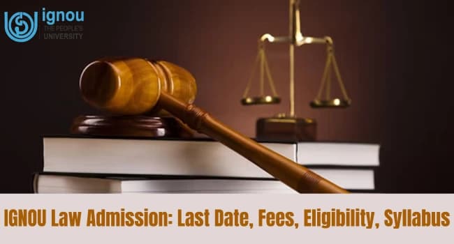 IGNOU Law Admission