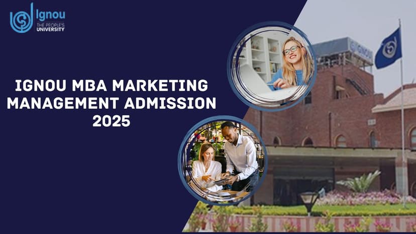 IGNOU MBA Marketing Management Admission