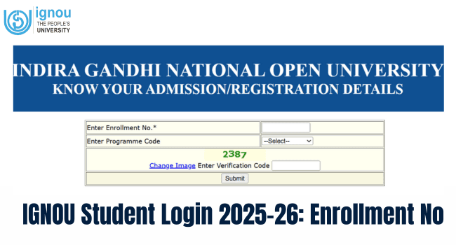 IGNOU Student Login 2025